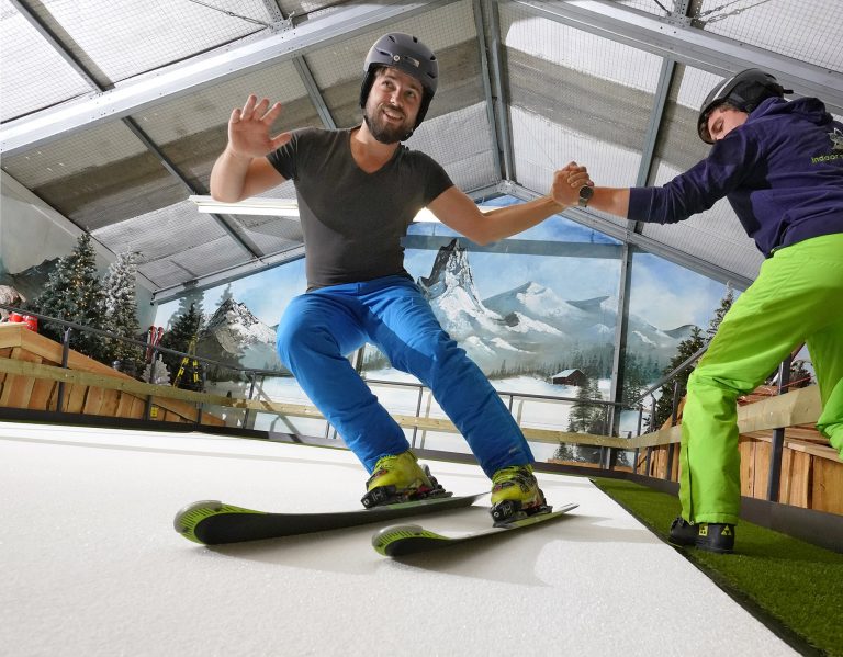 Skien In Zwolle Indoor Ski Centrum Leenman